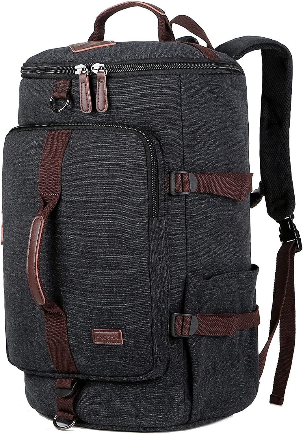 20 Convertible Canvas Travel Backpack