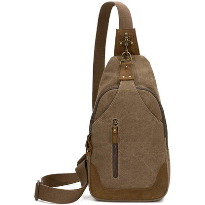 15 Vintage Canvas Crossbody Sling Bag