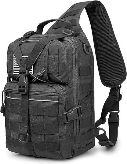 14 Men's 15L Tactical MOLLE Sling Bag