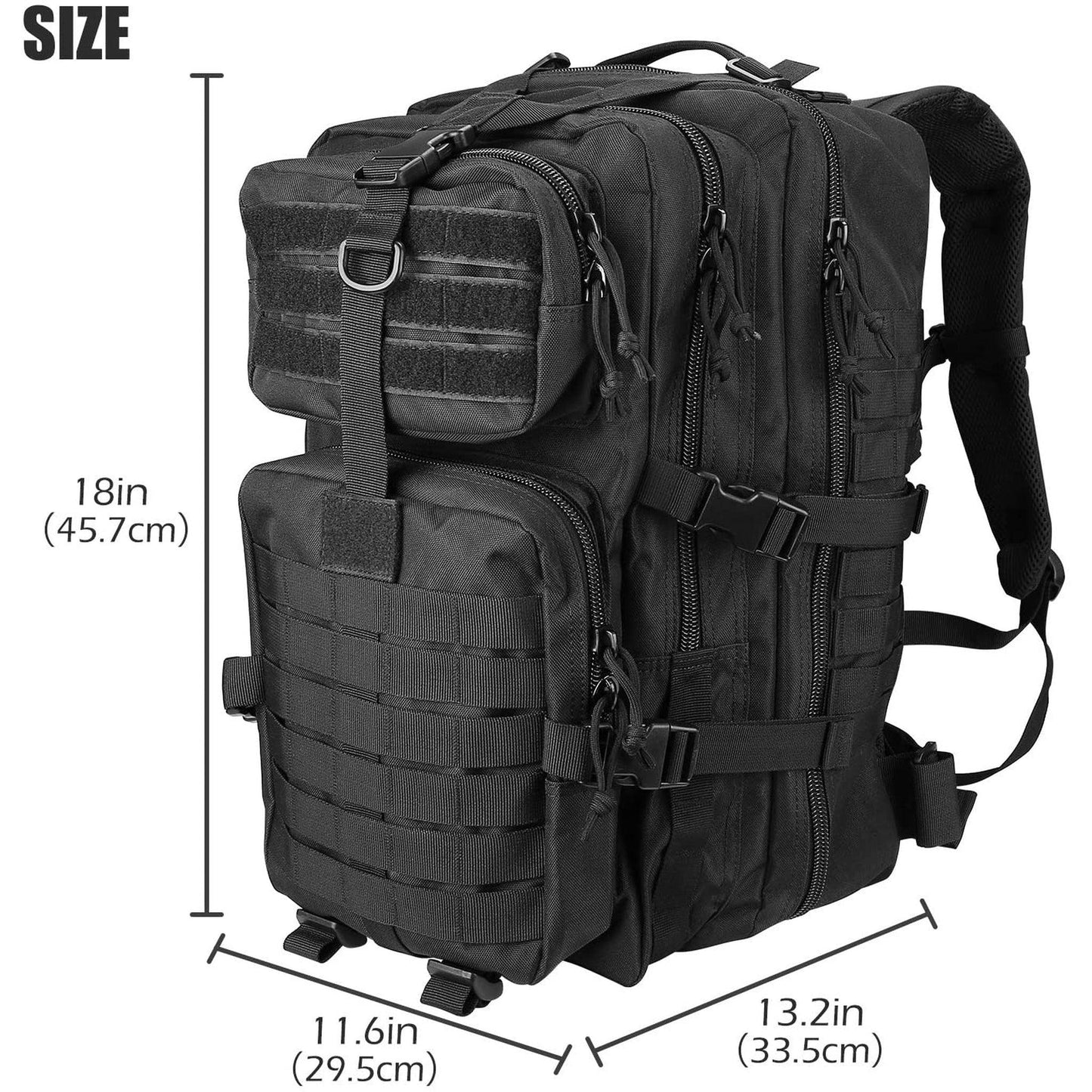 42L Men's MOLLE Tactical Backpack