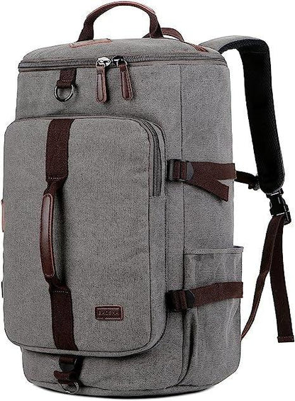 20 Convertible Canvas Travel Backpack