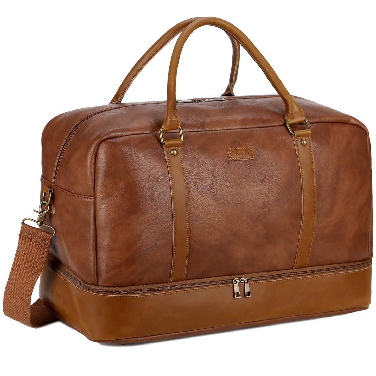 20 Men's Stylish Leather Duffle Bag