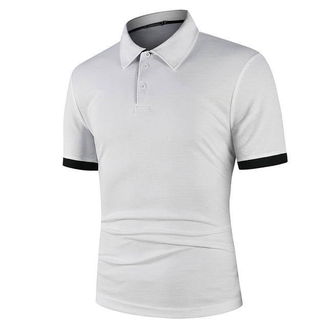 Men Shirt Short Sleeve Polo Shirt