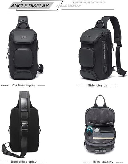 13 Men's Multi-Functional Crossbody Sling Bag