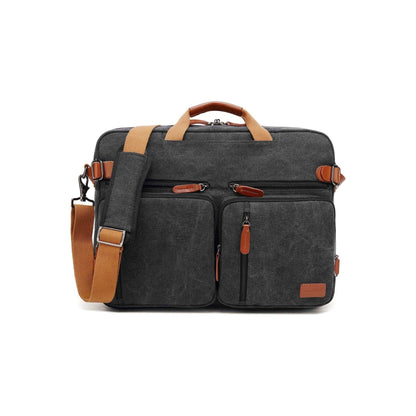 18 Multi-functional Canvas Messenger Bag