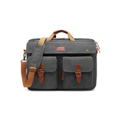 18 Multi-functional Canvas Messenger Bag