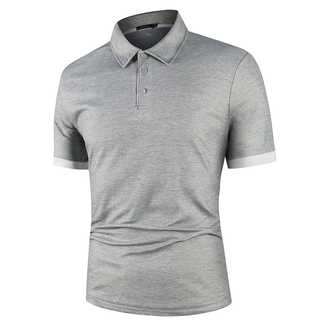 Men Shirt Short Sleeve Polo Shirt