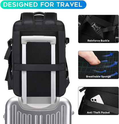 18 Men's Expandable Travel Backpack