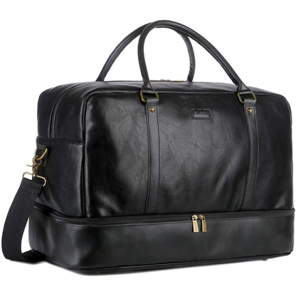 20 Men's Stylish Leather Duffle Bag