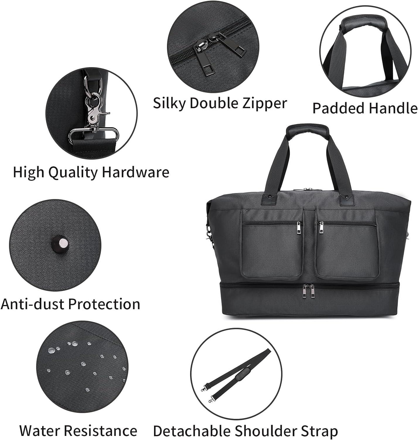 21 Men's Overnight Duffel Bag