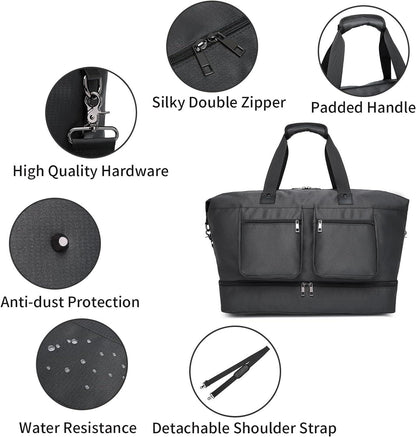 21 Men's Overnight Duffel Bag