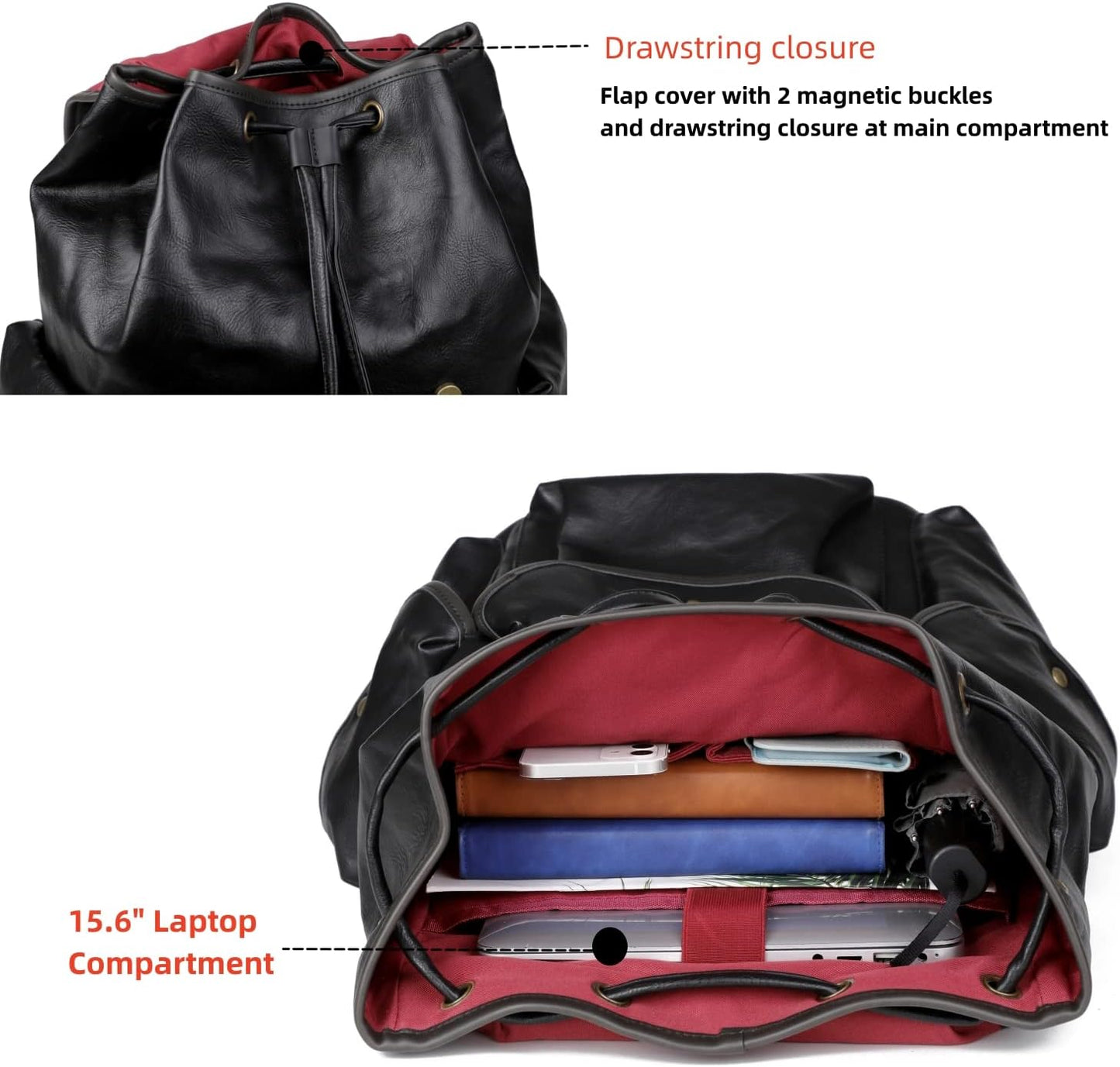 15.6 inch Laptop Backpack Hiking Camping Backpack Satchel Bookbag Travel Business Backpack