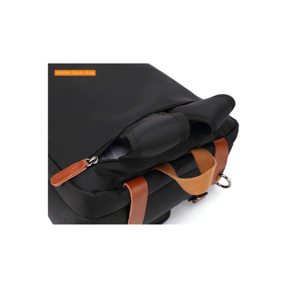 18 Multi-functional Canvas Messenger Bag