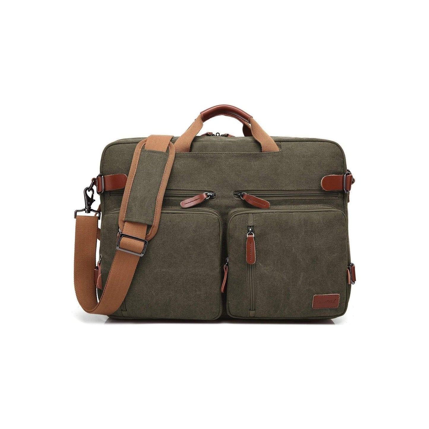 16 Multi-functional Canvas Messenger Bag