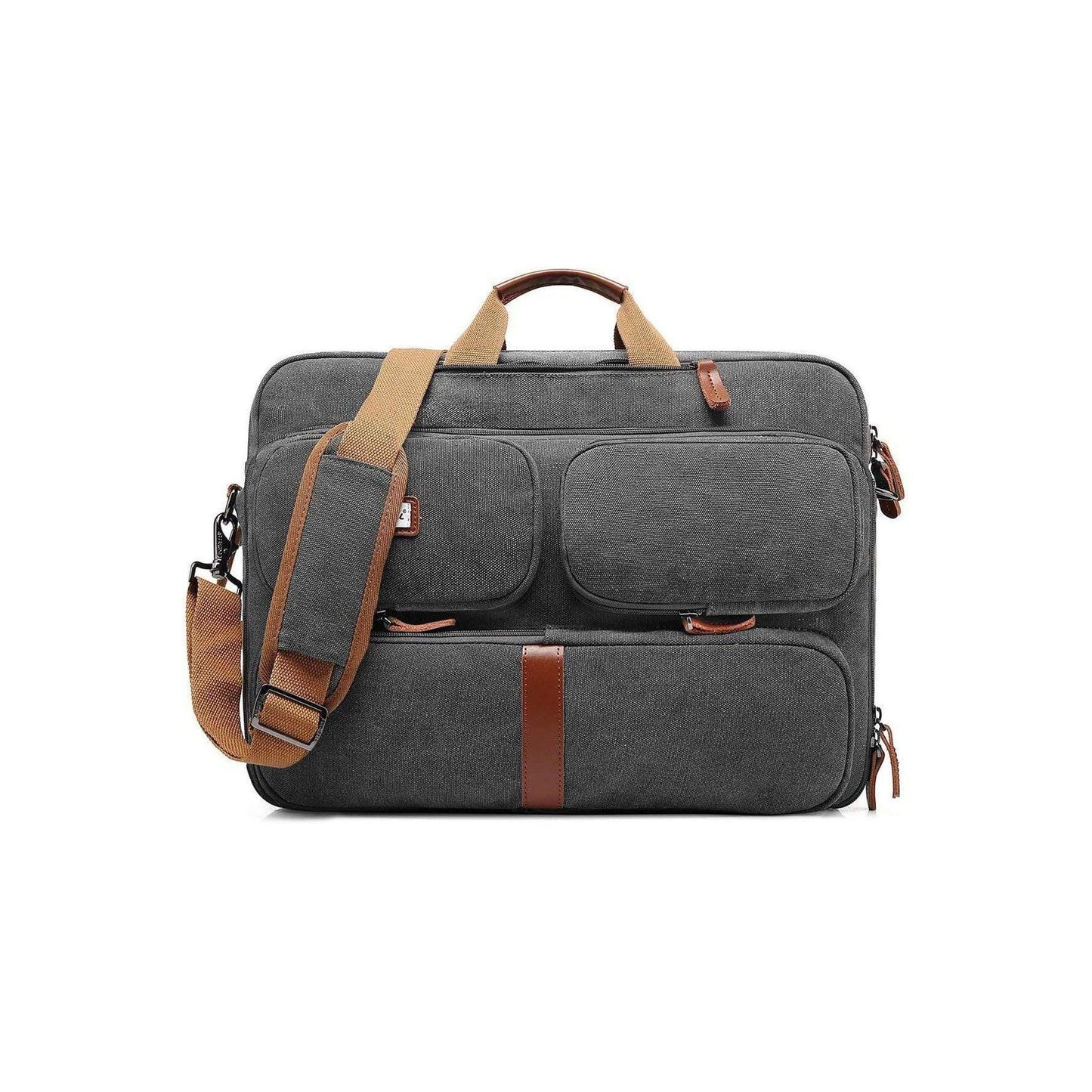 16 Multi-functional Canvas Messenger Bag