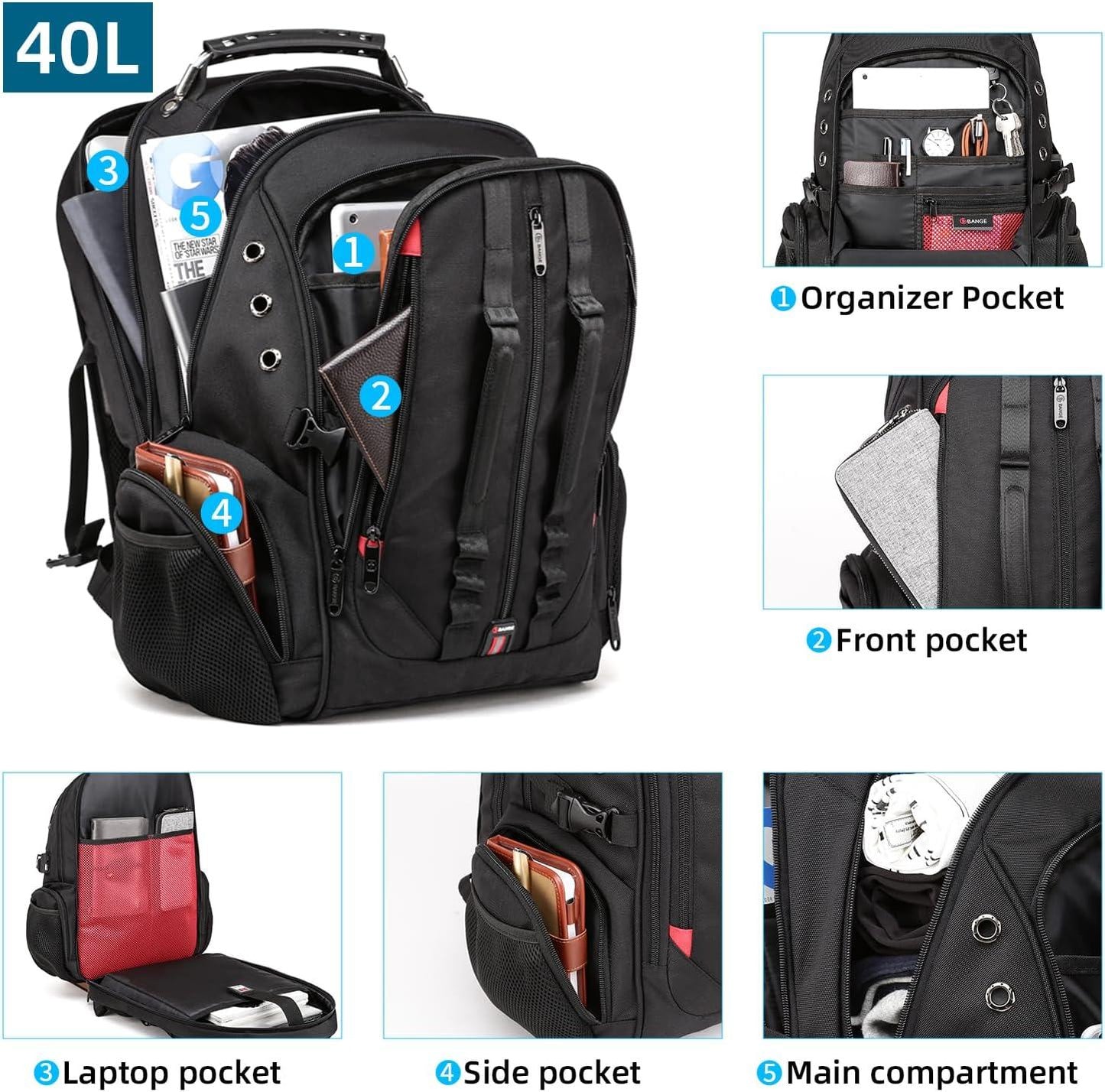 20 XL Heavy Duty Travel Backpack