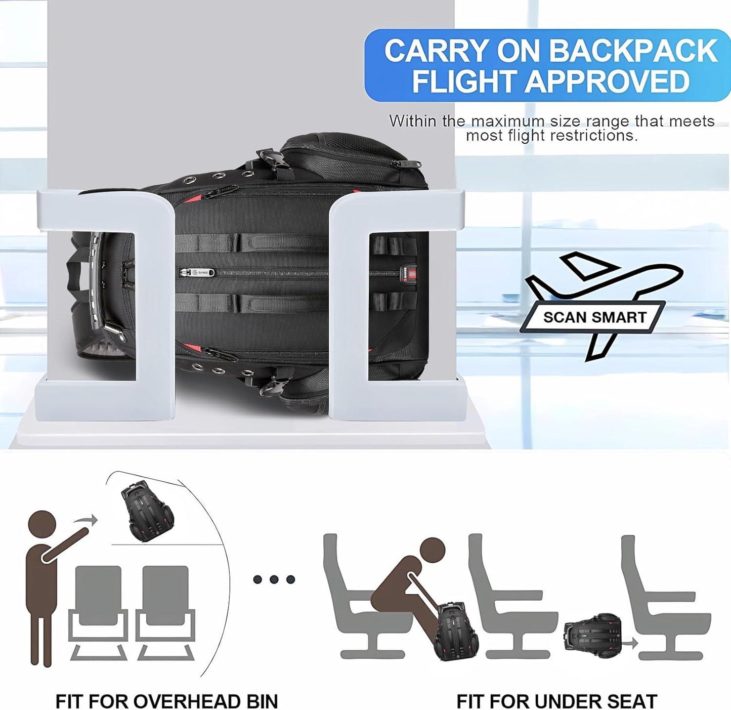 20 XL Heavy Duty Travel Backpack