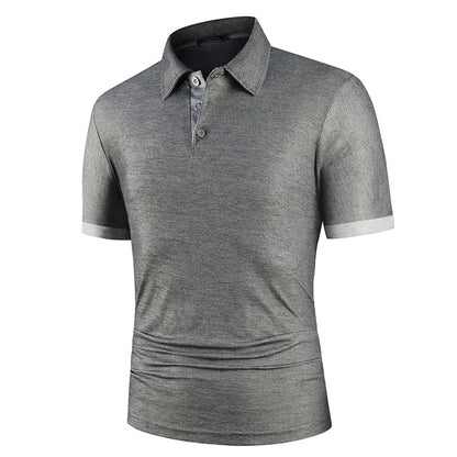 Men Shirt Short Sleeve Polo Shirt