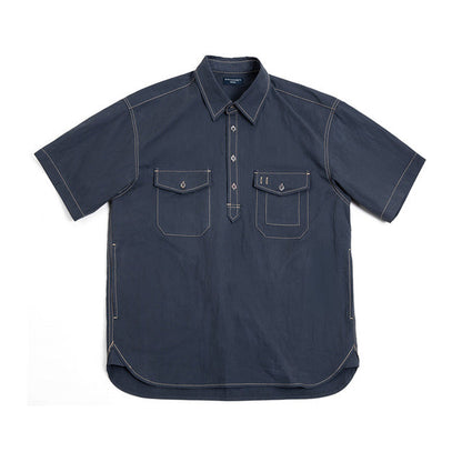 Casual Outdoor Collection Blue Short Sleeve Shirt