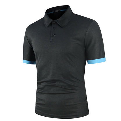 Men Shirt Short Sleeve Polo Shirt