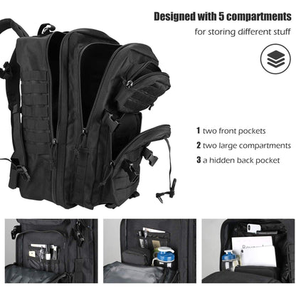 42L Men's MOLLE Tactical Backpack