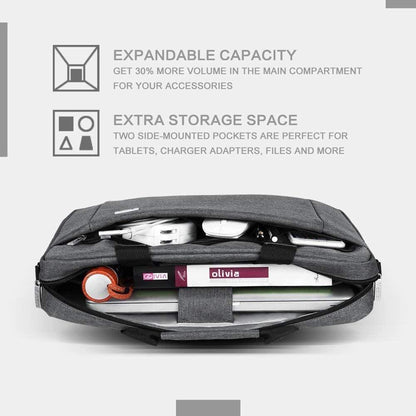 18 Expandable Messenger Bag