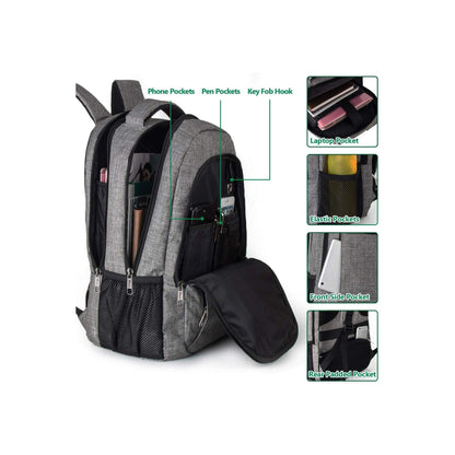 18 Anti-Theft Travel Backpack