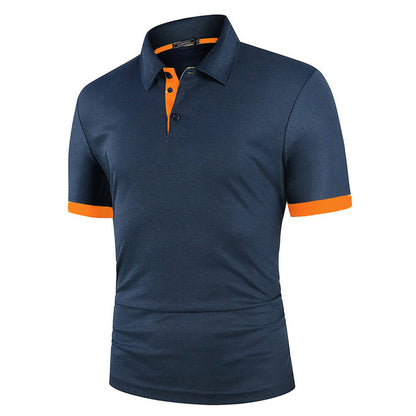 Men Shirt Short Sleeve Polo Shirt