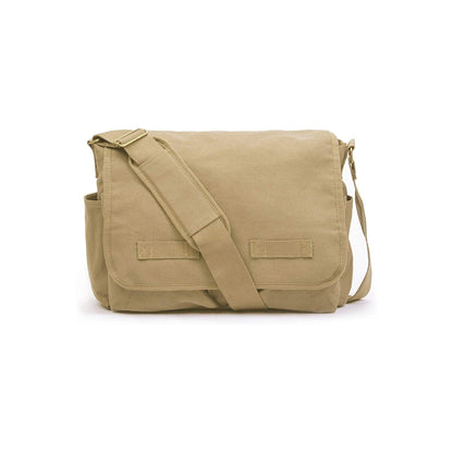 17 Classic Canvas Messenger Bag