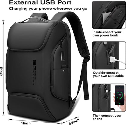 19 Men's Business Smart Backpack