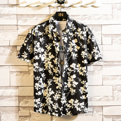 Cotton Mens Floral Shirt