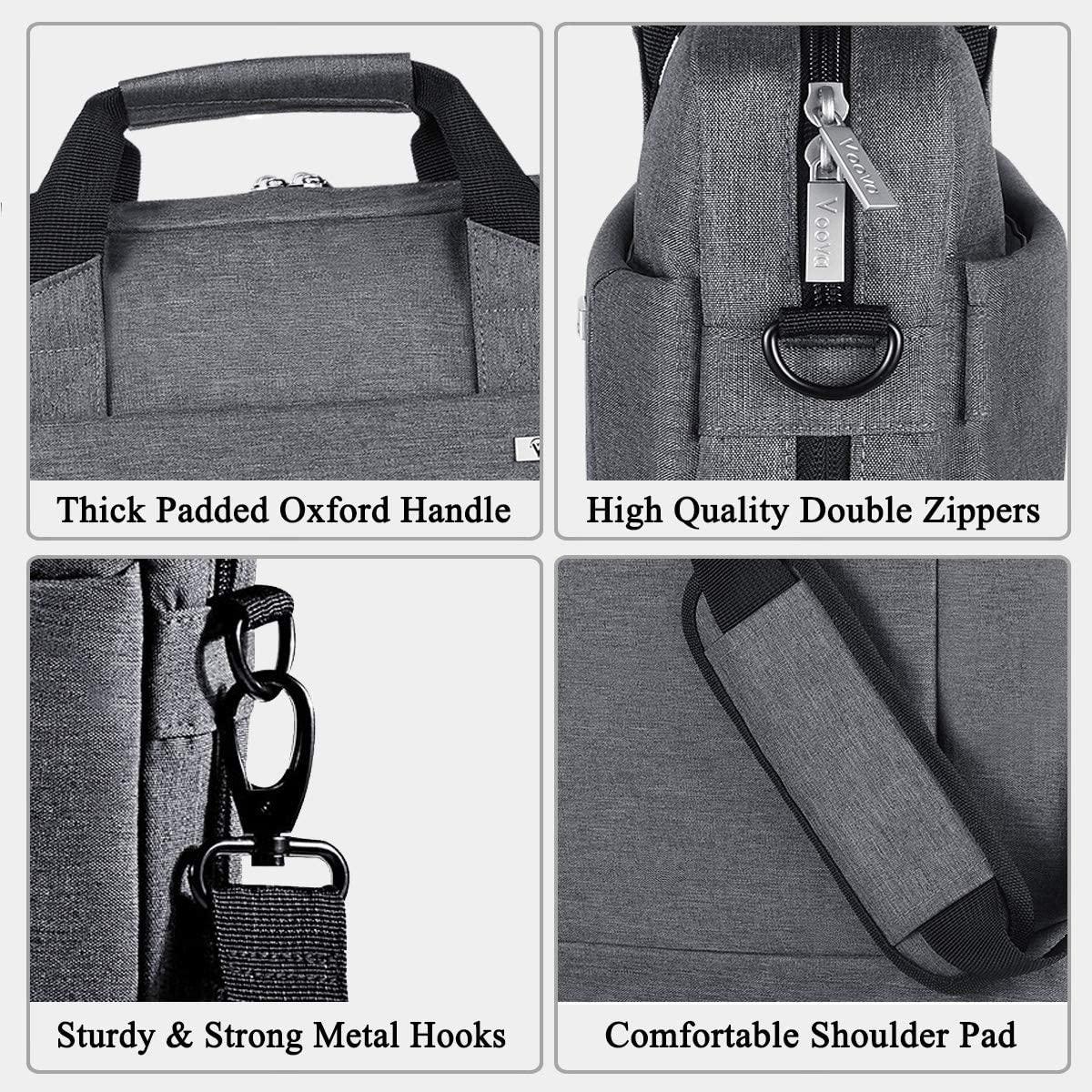 18 Expandable Messenger Bag