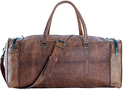 21 Full Grain Leather Duffel Bag