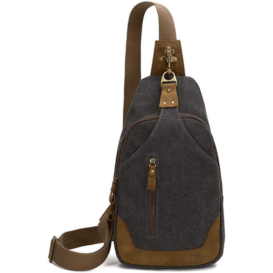 15 Vintage Canvas Crossbody Sling Bag