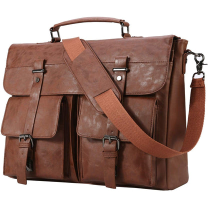 16 Men's Leather Messenger Bag