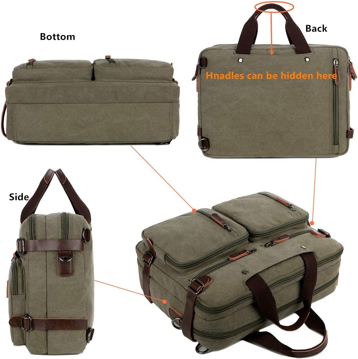 17 Convertible Briefcase Backpack