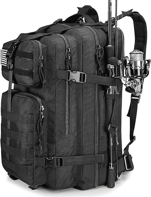 20 Men's 50L MOLLE Tactical Backpack