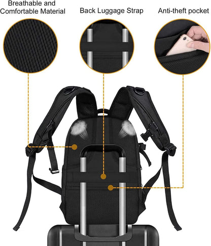 17 Multifunctional Hardshell Camera Backpack